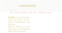 Desktop Screenshot of germanmotoring.com