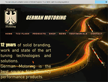 Tablet Screenshot of germanmotoring.com